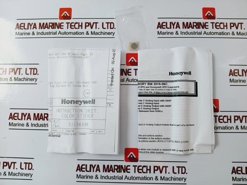 Honeywell Cc-paih02 Hart Analog Input Module 51405038-375 180 Ma 24 Vdc