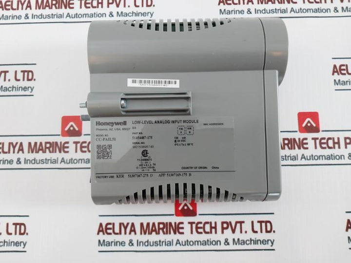 Honeywell CC-PAIL51 Low-level Analog Input Module 51454487-175 E207635