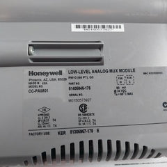 Honeywell Cc-paim01 Low-level Analog Mux Module 51405045-175