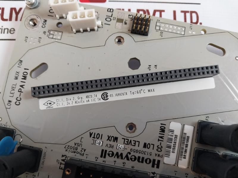 Honeywell Cc-paim01 Low Level Analog (Temperature) Input Module 51305959-175 Rev:B1