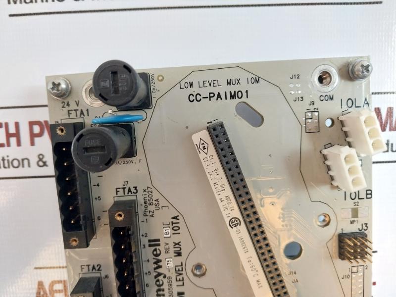 Honeywell Cc-paim01 Low Level Analog (Temperature) Input Module 51305959-175 Rev:B1