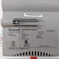 Honeywell Cc-pain01 Analog Input Module 51410069-175 24 Vdc 150 Ma