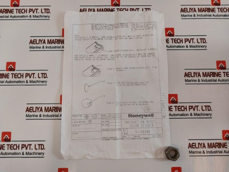 Honeywell CC-PAIN01 Analog Input Module 51410069-176 11.2408967X