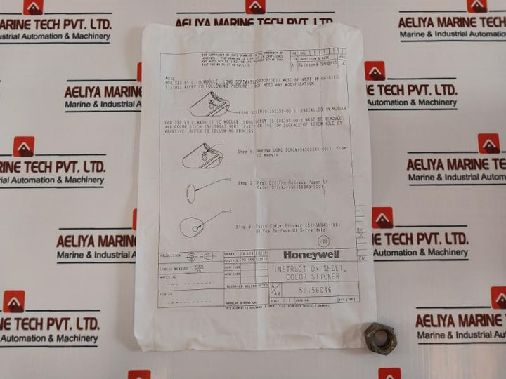Honeywell CC-PAIN01 Analog Input Module 51410069-176 11.2408967X