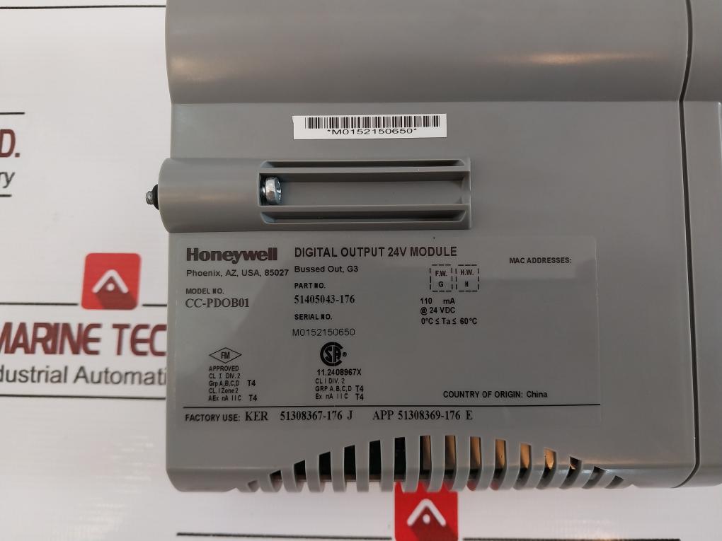 Honeywell Cc-pdob01 Digital Output 24V Module 51405043-176