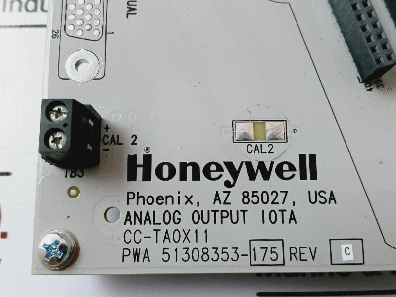 Honeywell Cc-ta0X11 Analog Output Iota Module 51308353-175 Rev.C 1A/250V, 2A/250