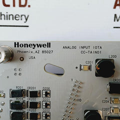Honeywell Cc-tain01 Analog Input Module Iota 51506330-145 Rev B 750Ma 250V
