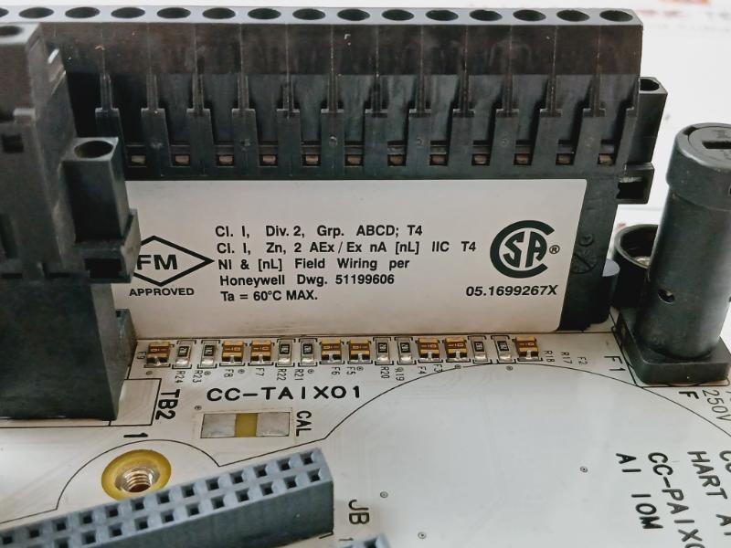 Honeywell Cc-taix01 Analog Input Iota Module 51308363-175 Rev B2