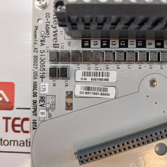 Honeywell Cc-taon01 Analog Output I0Ta Pwa 51306519-175 Rev. B