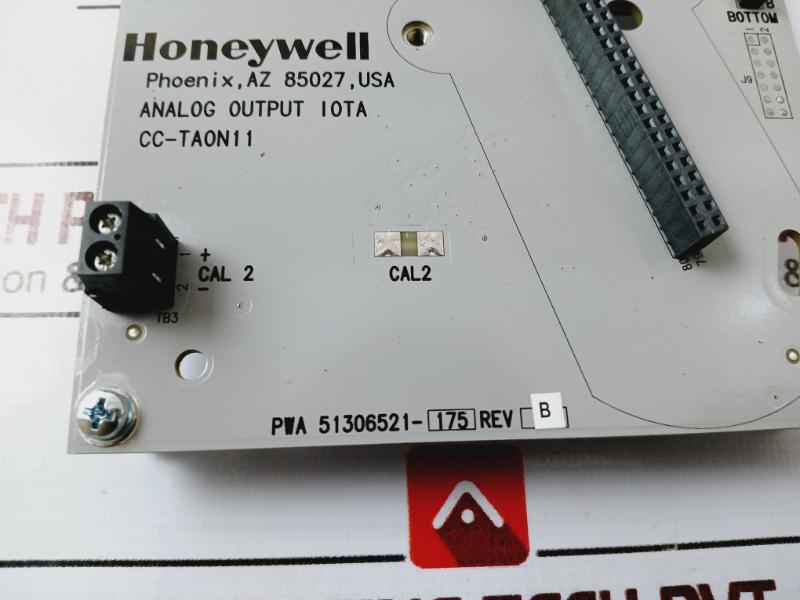 Honeywell Cc-taon11 Analog Output Iota Module 94V-0, E108467 Rev. B Pwb 51306520