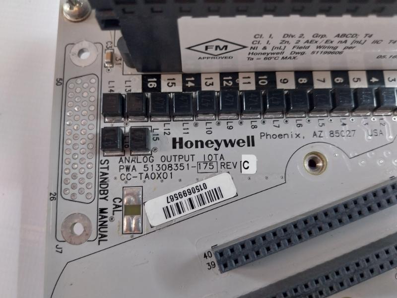 Honeywell Cc-taox01 Analog Output I/O Module Pwa 51308351-175 , E108467