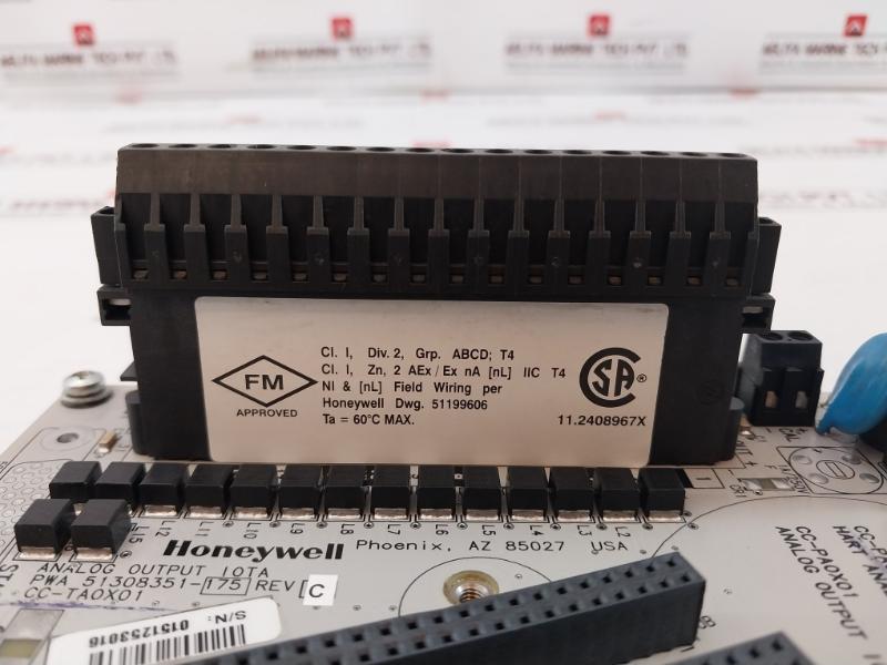 Honeywell Cc-taox01 Analog Output Module Pwa 51308351-175 Rev: C
