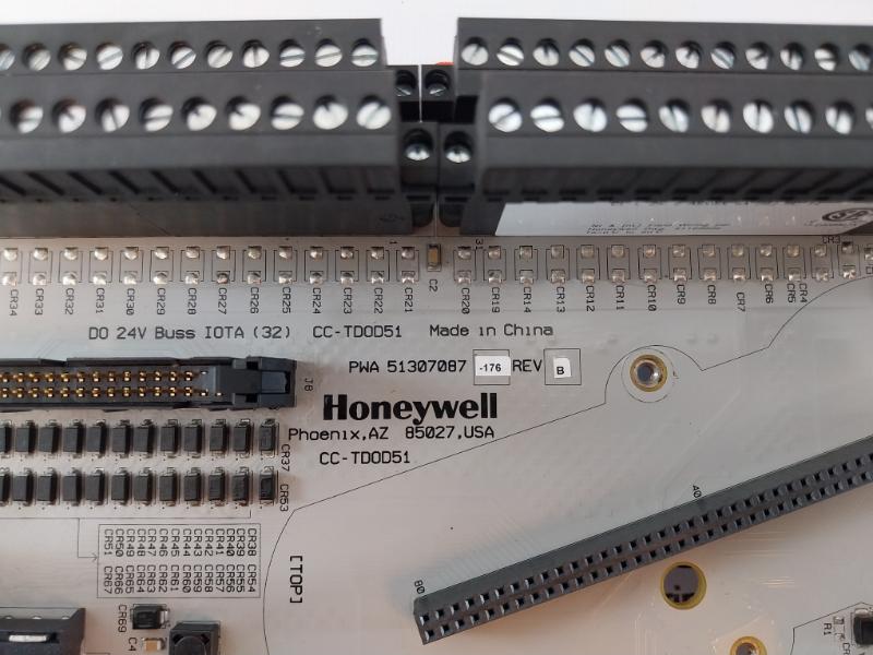 Honeywell Cc-tdod51 Control Module 24V Do Buss Iota 0.5A/250V Rev.B Pwa 51307087-176