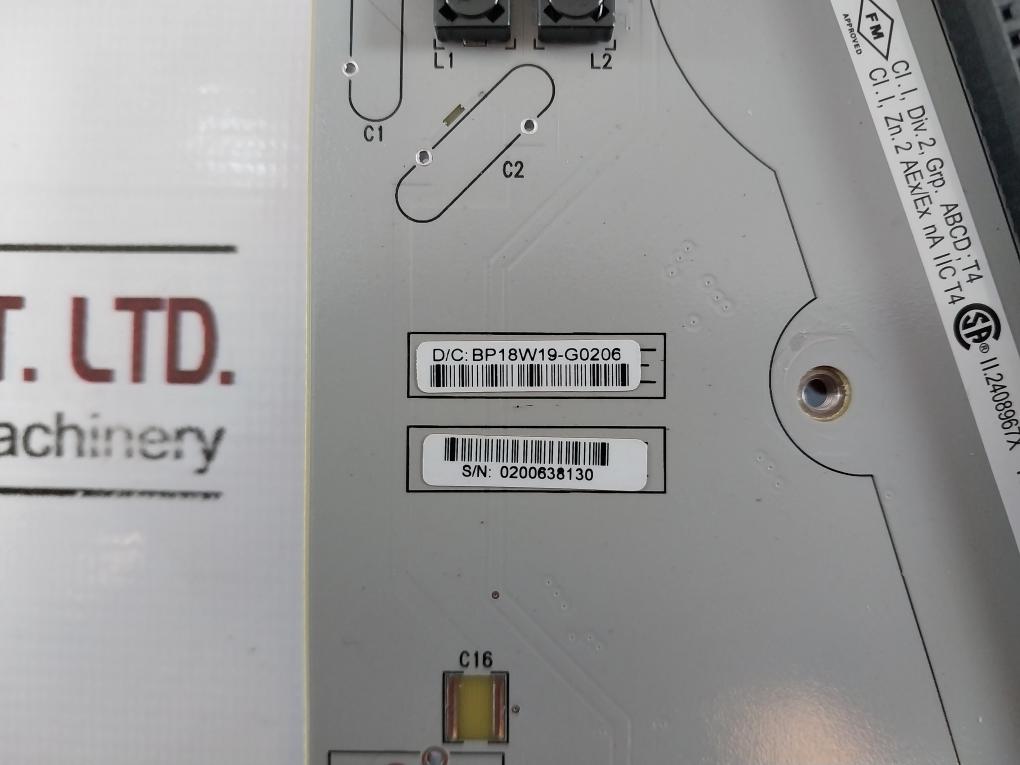 Honeywell Cc-tfb412 Fieldbus 4 Link Red. I0Ta Interface Module Pwa 51308311-275