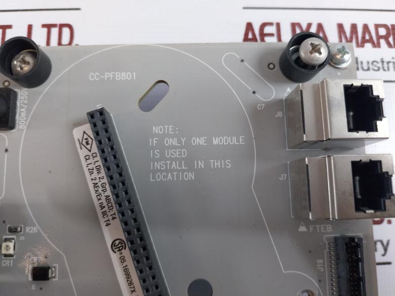 Honeywell Cc-tfb811 Fim8 Redundant Iota Fieldbus Interface Pwa 51306751-175
