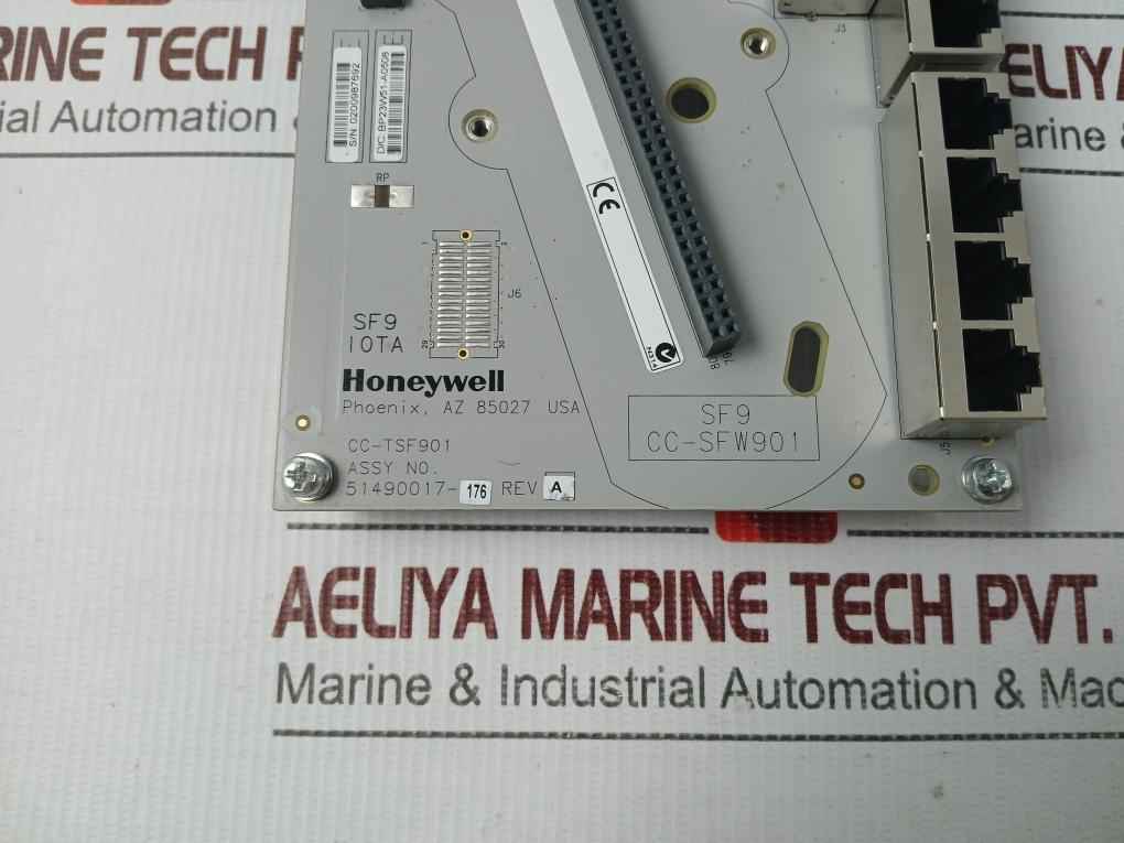 Honeywell Cc-tsf901 Control Firewall I/o Module Sf9 Iota Cc-sfw901 Rev.a