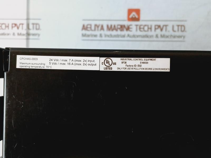 Honeywell Cpchas-0003 Iveonet Qmr Chassis W/ Cpb-0003 24Vdc 5Vdc 94V-0