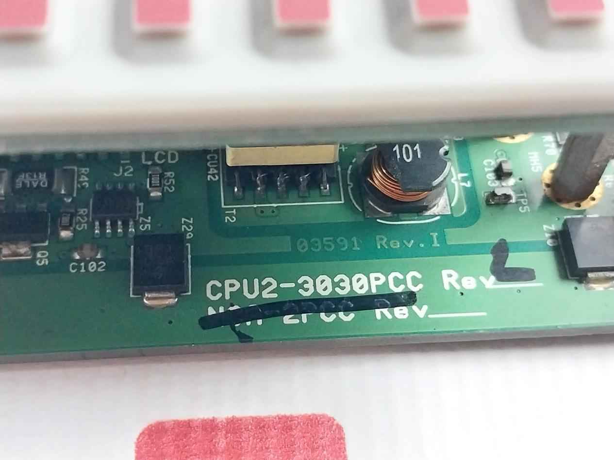 Honeywell Cpu2-3030D Fire Alarm Sub-assembly Rev: L S635/S035