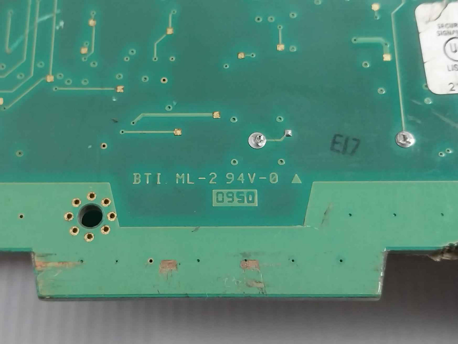 Honeywell Cpu2-3030D Fire Alarm Sub-assembly Rev: L S635/S035