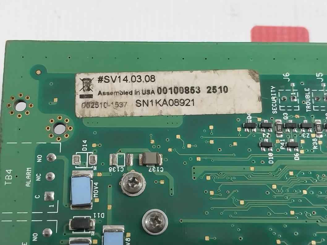 Honeywell Cpu2-3030D Fire Alarm Sub-assembly Rev: L S635/S035