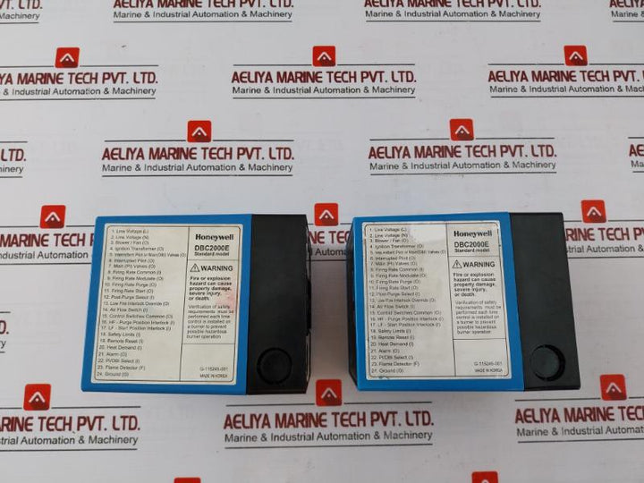 Honeywell Dbc2000G1019-ie Digital Burner Controller Model, 220-240Vac 50/60Hz