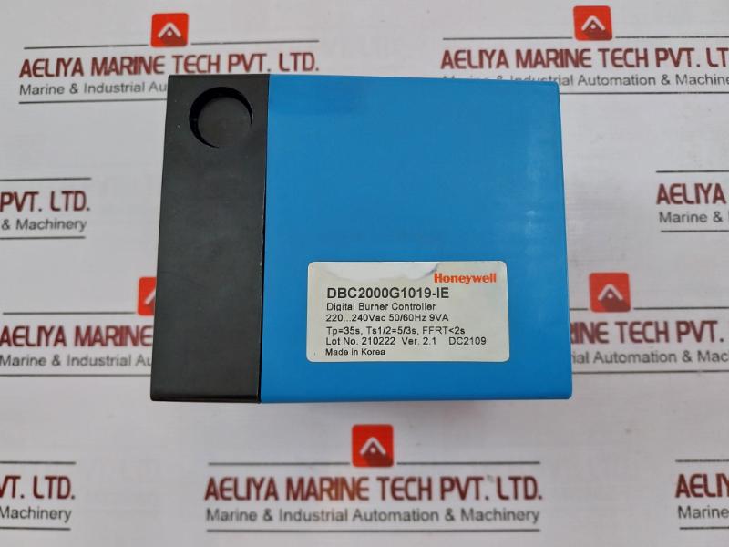 Honeywell Dbc2000G1019-ie Digital Burner Controller Model, 220-240Vac 50/60Hz