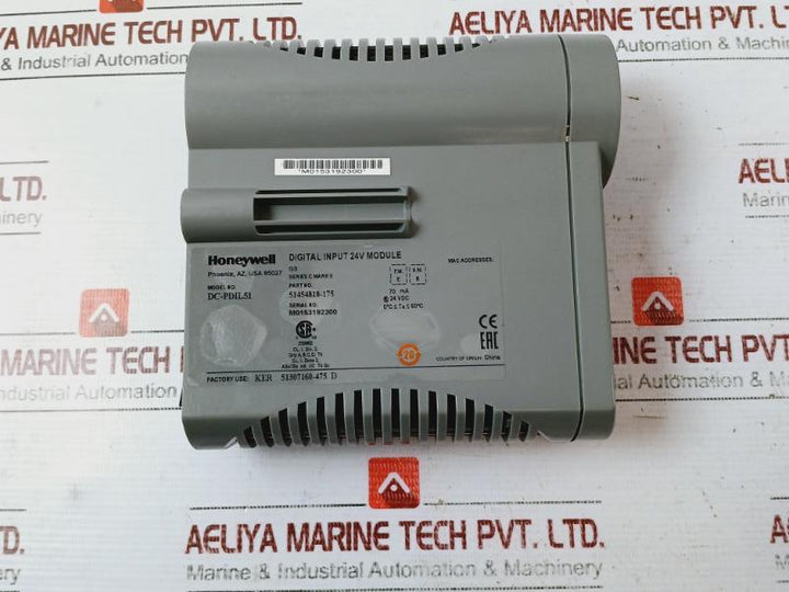 Honeywell Dc-pdil51 Digital Input 24V Module 51454818-175 Series C