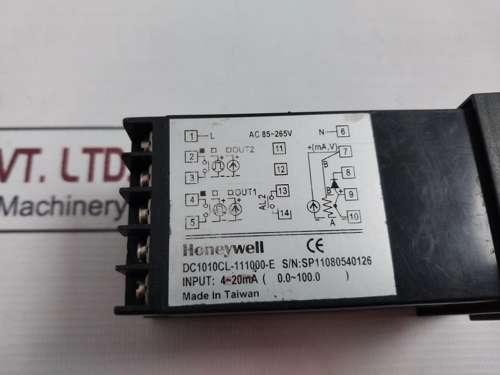 Honeywell Dc1010Cl-111000-e Temperature Controller Ac 85-265V