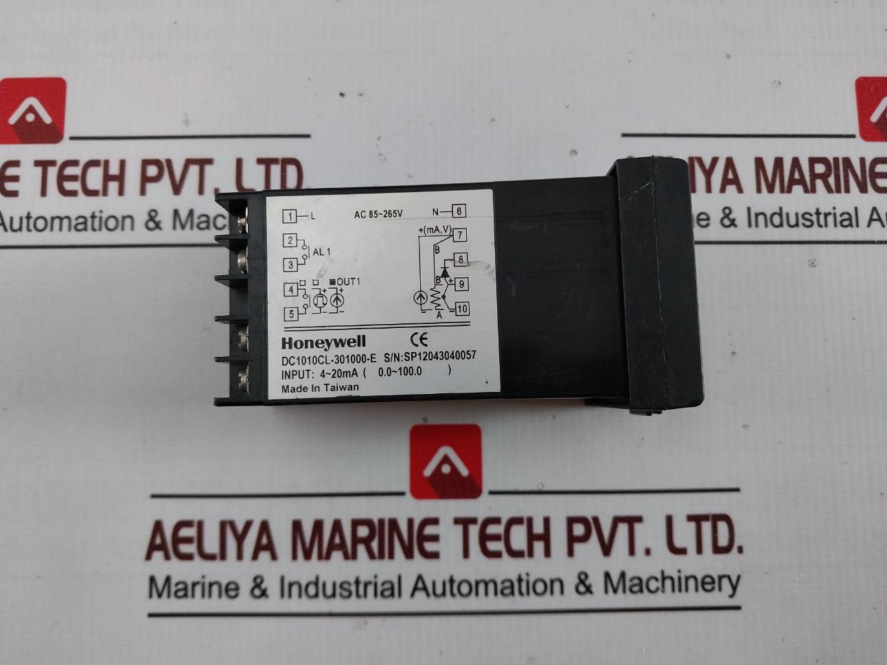 Honeywell Dc1010Cl-301000-e Temperature Controller 4~20Ma (0.0~100.0) Input Ac 85-265V