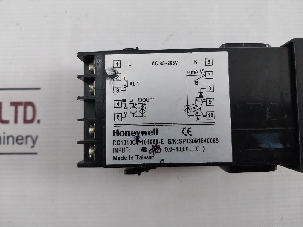 Honeywell Dc1010Cr-101000-e Digital Temperature Controller Ac 85-265V
