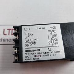 Honeywell Dc1010Ct-101000-e Temperature Controller K2 (0.0-400.0 C) Ac 85-265V