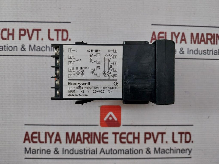 Honeywell Dc1010Ct-302002-e Pid Temperature Controller 0.0-400.0C Ac85~265V