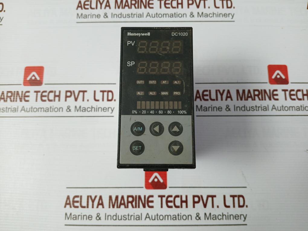 Honeywell Dc1020Ct-11100B-e Temperature Controller 100-230Vac