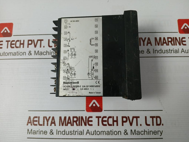 Honeywell Dc1020Ct-11100B-e Temperature Controller 100-230Vac