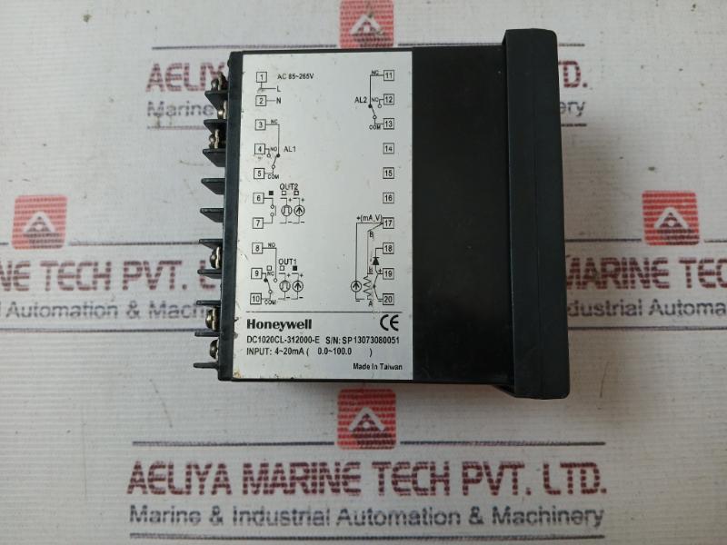 Honeywell Dc1020 General Purpose Digital Controller Dc1020Cl-312000-e Ac85-265V