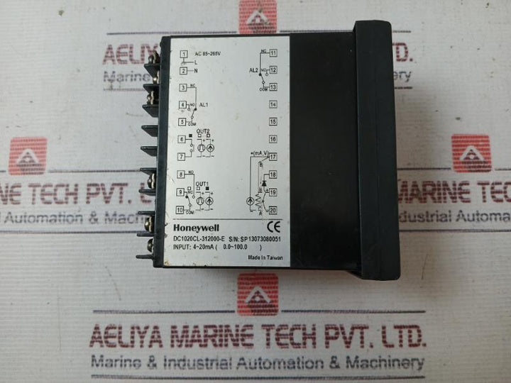 Honeywell Dc1020 General Purpose Digital Controller Dc1020Cl-312000-e Ac85-265V