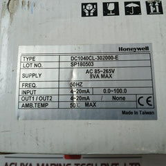 Honeywell Dc1040Cl-302000-e Digital Temperature Controller Ac 84-265V 8Va, 50 C