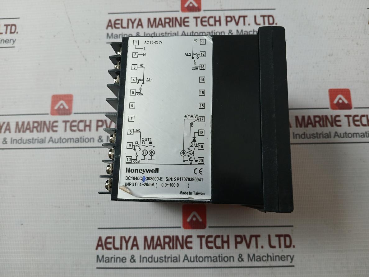 Honeywell Dc1040Cl-302000-e Digital Temperature Controller Ac 84-265V 8Va, 50 C