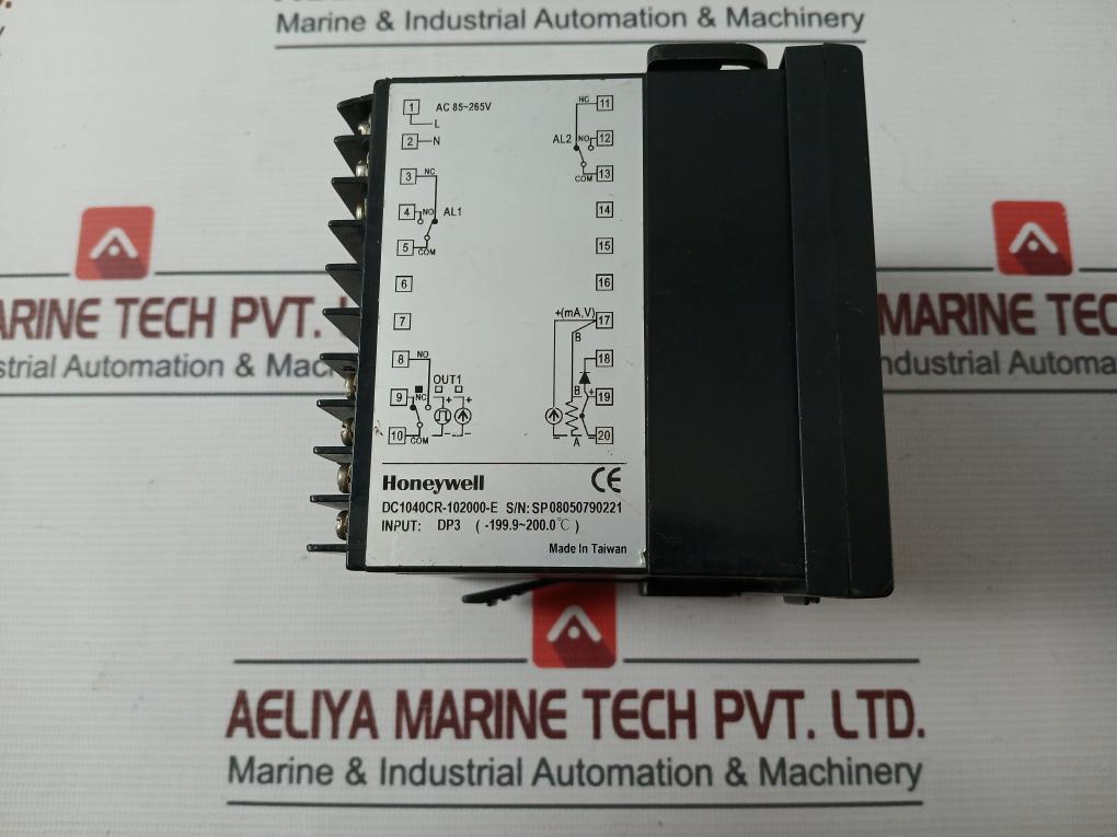 Honeywell Dc1040Cr-102000-e Temperature Controller Ac 85-265V