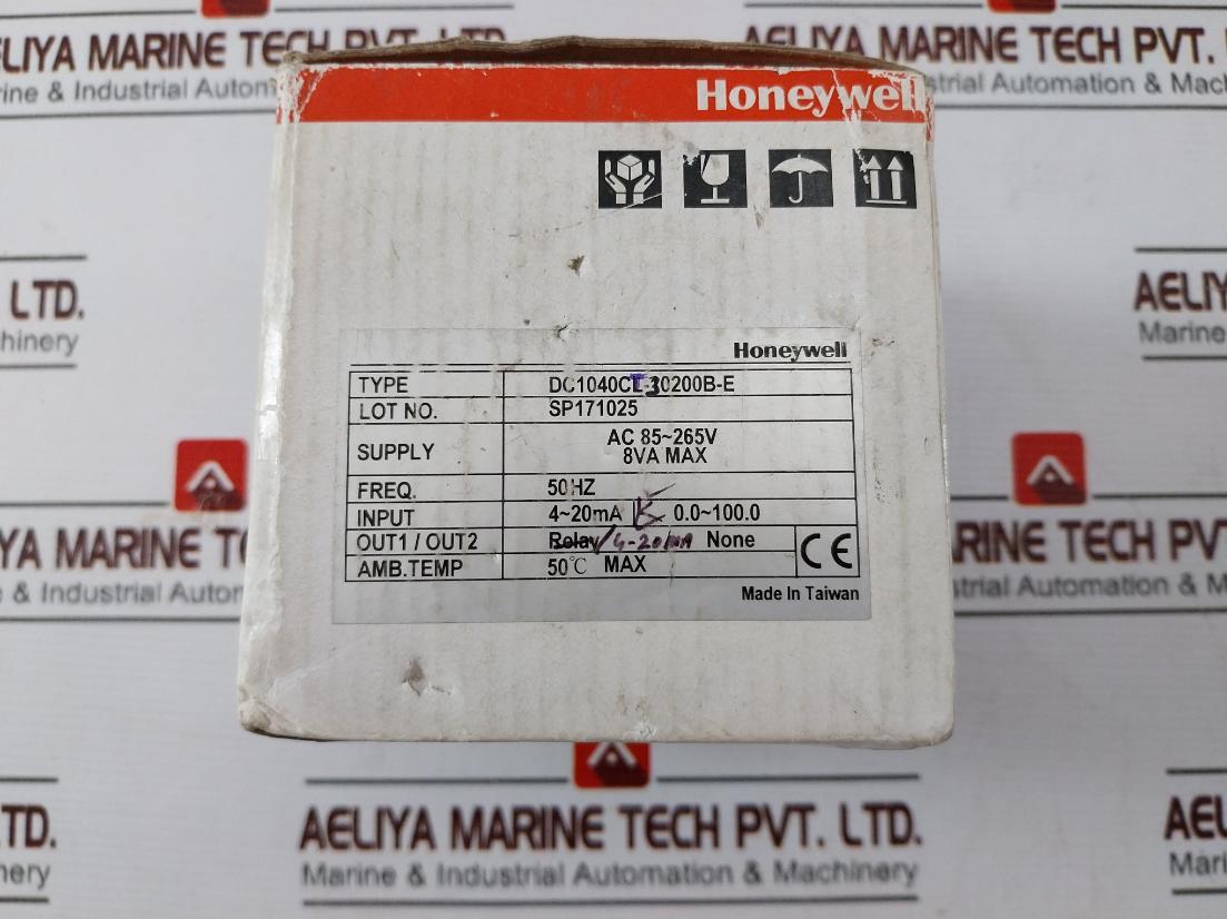 Honeywell Dc1040Ct-30200B-e Pid Temperature Controller Amb Temp 50C Max