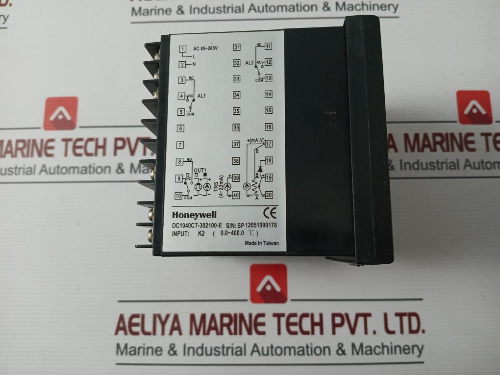 Honeywell Dc1040Ct-302100-e Temperature Controller Ac 85-265V 4-20Ma