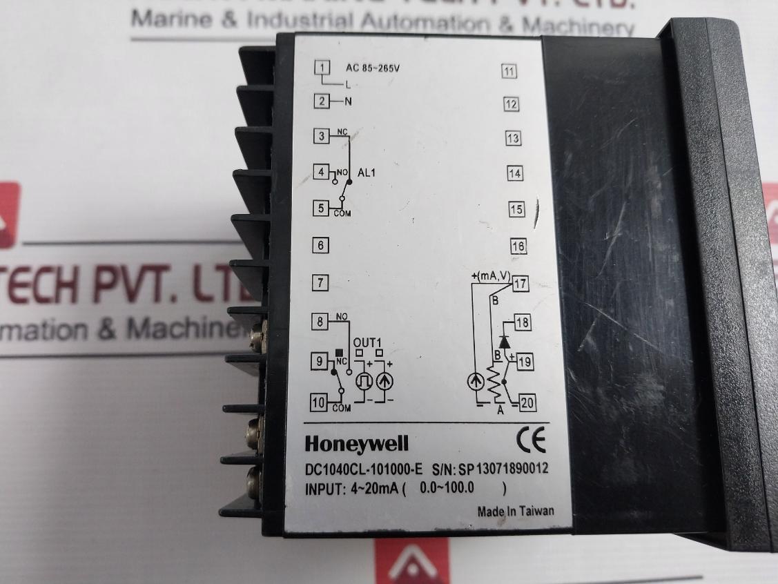 Honeywell Dc1040 Digital Temperature Controller Ac 85-265V