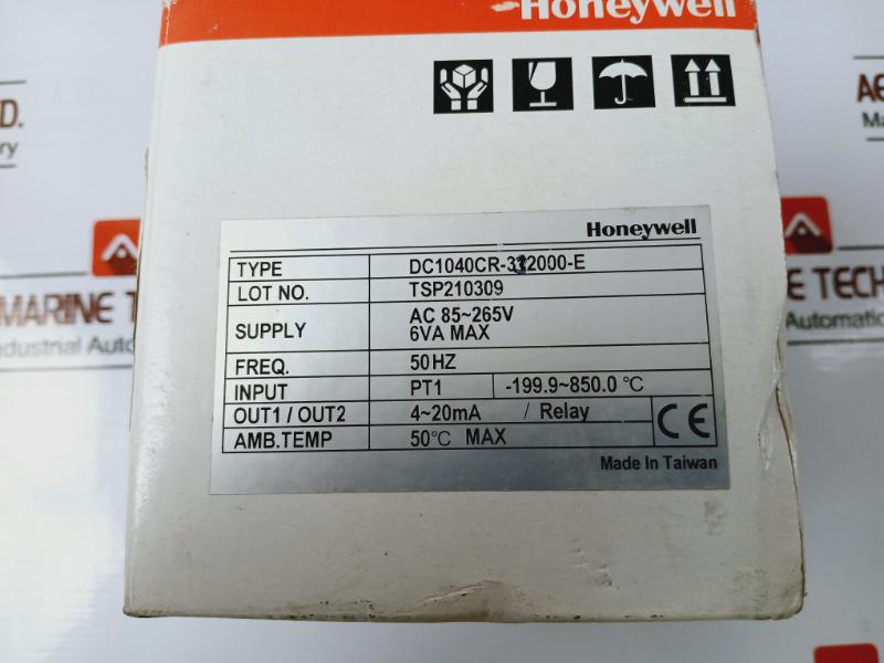 Honeywell Dc1040 General Purpose Digital Controller 841010127 Dc1040Cr-332000-e