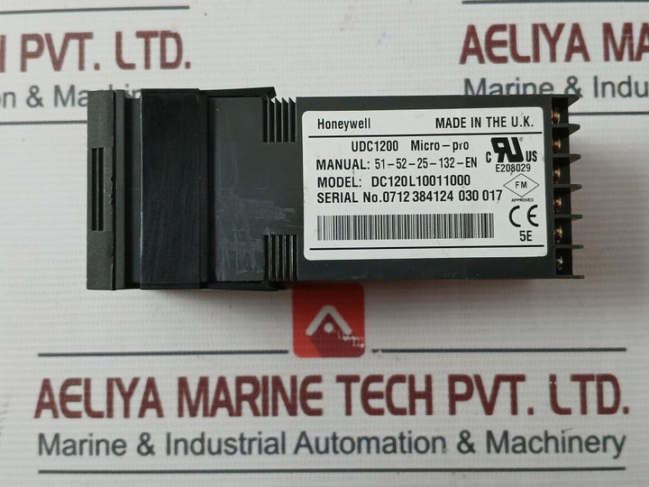 Honeywell Dc120L10011000 Udc1200 Micro-pro Digital Temperature Controller 7.5Va
