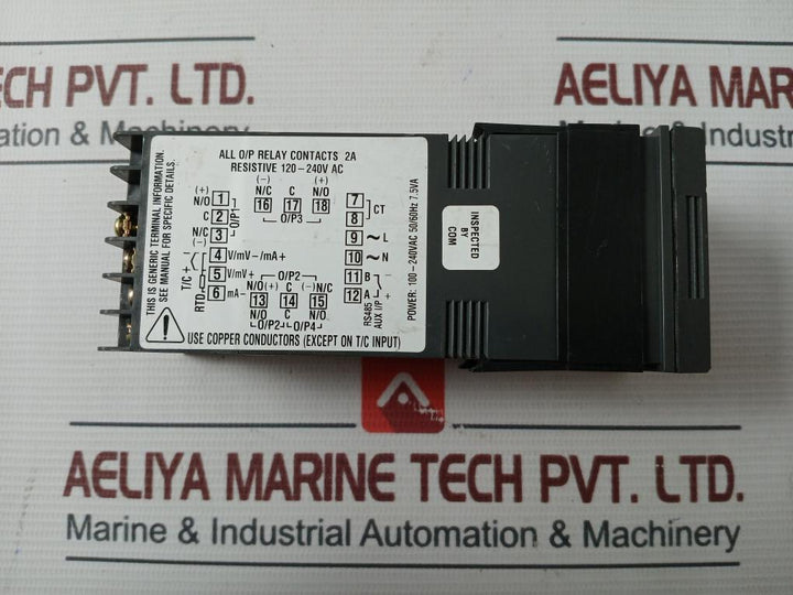 Honeywell Dc120L10011000 Udc1200 Micro-pro Digital Temperature Controller 7.5Va