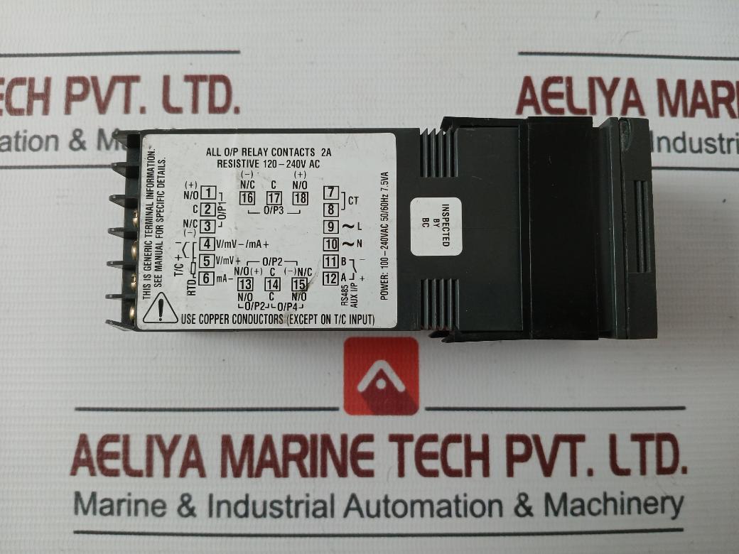 Honeywell Dc120T11011000 Temperature Controller 100-240Vac 50/60Ha 7.5Va