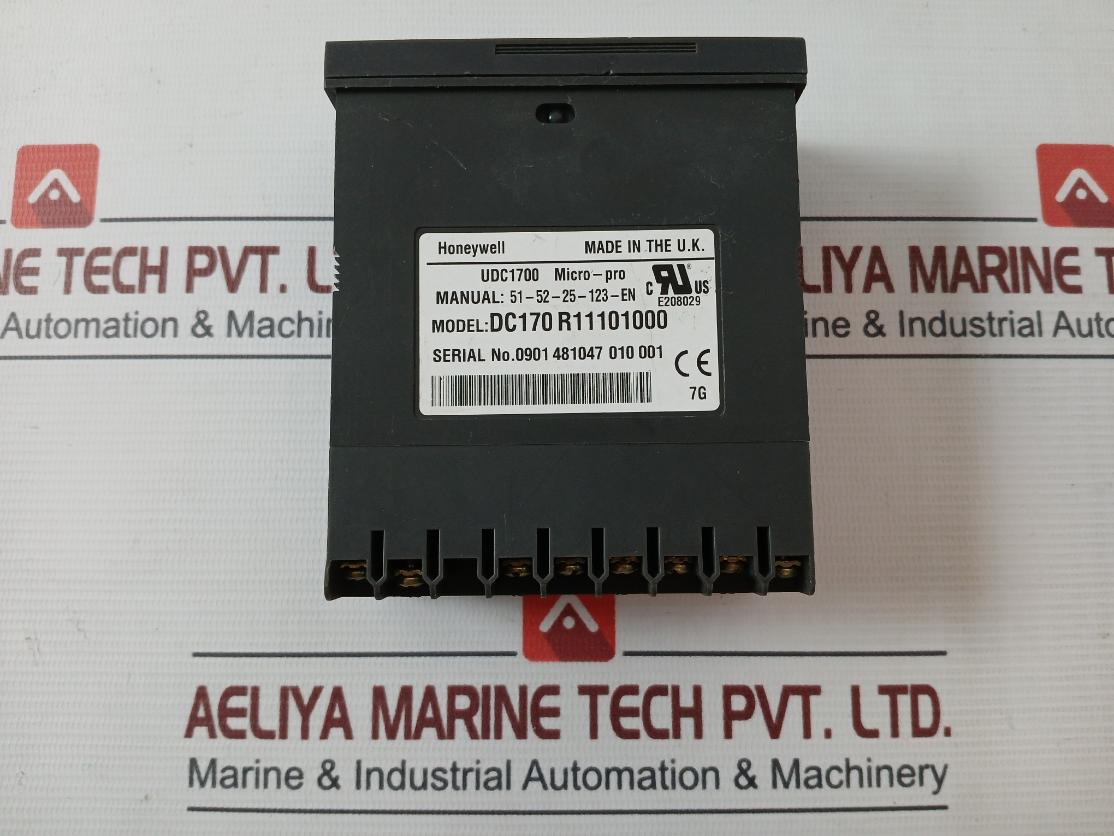 Honeywell Dc170R11101000 Micro Pro Digital Panel Indicator 120-240V Ac