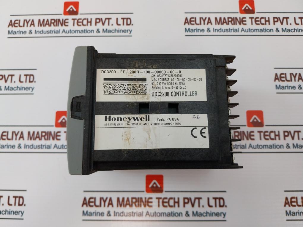 Honeywell Dc3200-ee-200R-100-00000-00-0 Universal Digital Controller 90-250 Vac