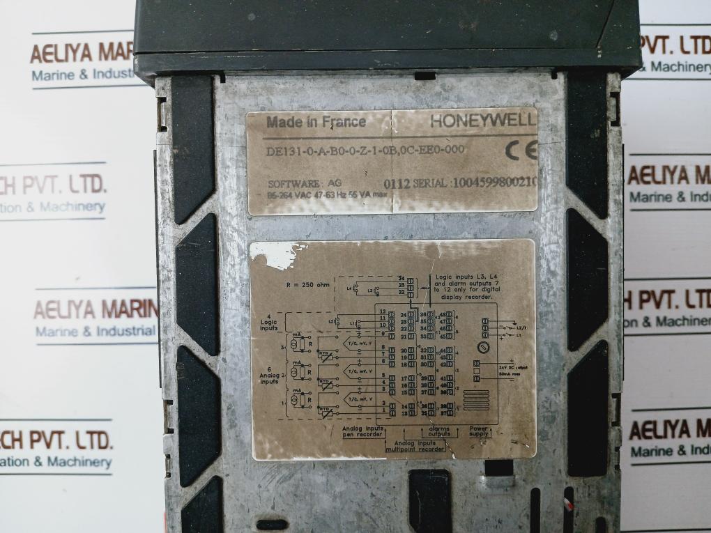 Honeywell De131-0-a-b0-0-z-1-0B,0C-ee0-000 Chart Recorder 24Vdc