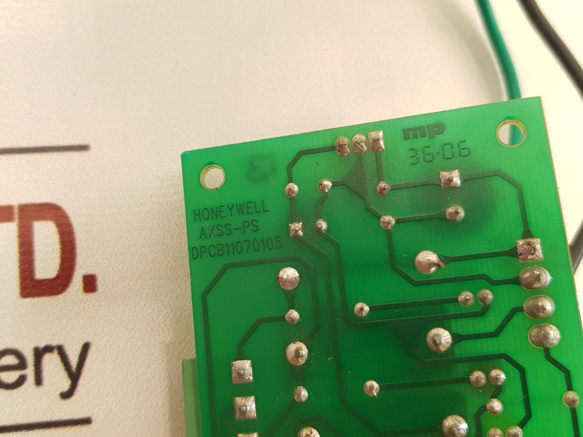 Honeywell Dpcb11070105 Pcb Card Axss-ps